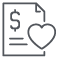 financial assistance icon